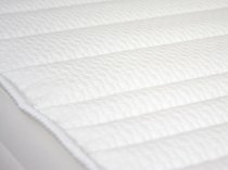 Opurest double mattress showing zoned panels
