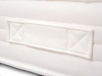 Opurest mattress with handle detailing