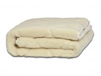 Luxury quilted merino wool underblanket (mattress topper)