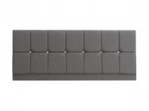 Torde Nithe headboard with diamonte buttons in choice of fabrics and colours