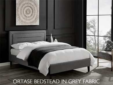 Grey bed