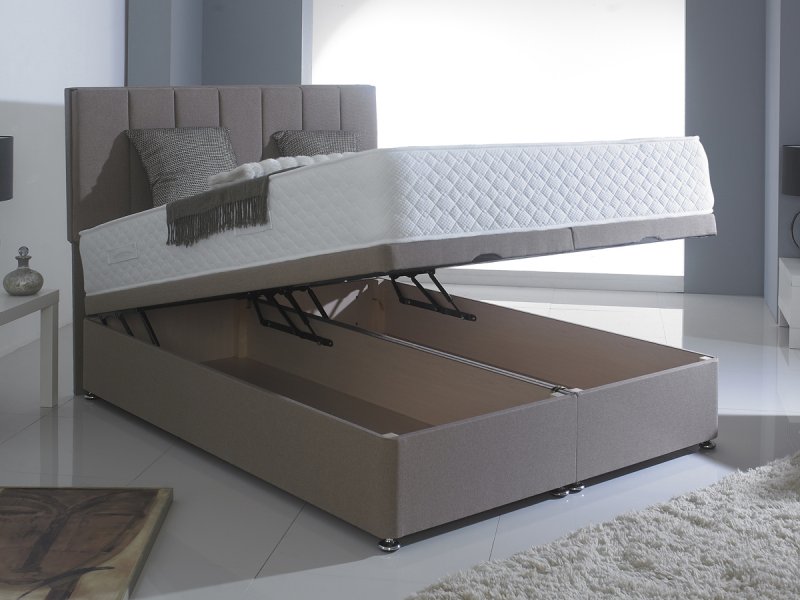 Opurest mattress and Torde Ottoman Set in PREMIUM Fabric