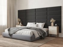 Multi panel headboard wall