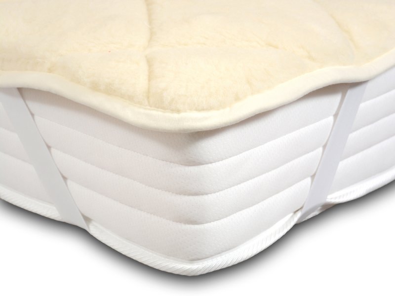 Luxury quilted merino wool underblanket (mattress topper)