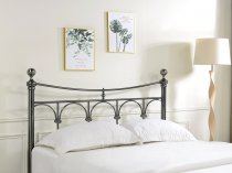 Rane Antique Nickel finish metal bed