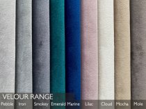 Torde Tyne headboard in choice of fabrics and colours