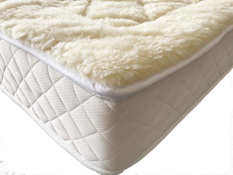 thumbnail image 2 of Pure Merino Lamb Wool Mattress Cover – 80x190 Cm, Hypoallergenic, Woolmark Certified, Made In Italy 2 of 3